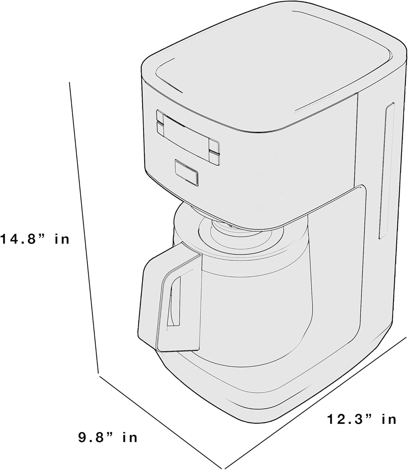 GE Drip Coffee Maker With Timer