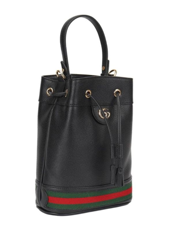 Gucci Ophidia Small Bucket Bag Black