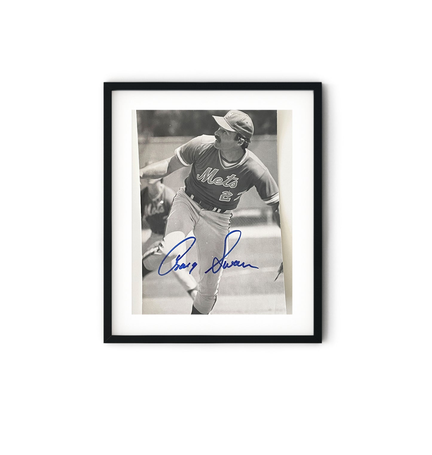 New York Mets Craig Swan signed photo